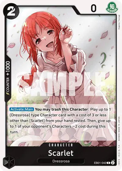 Scarlet - EB01-042 - Extra Booster: Memorial Collection