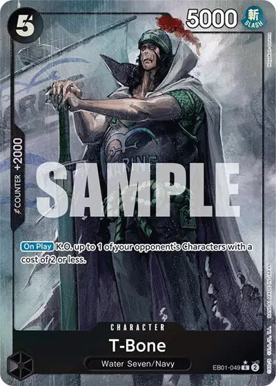 T-Bone (Alternate Art) - EB01-049 - Extra Booster: Memorial Collection