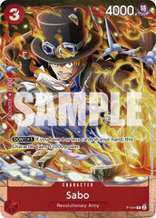 Sabo (Event Pack Vol. 4) - P-044 - One Piece Promotion Cards