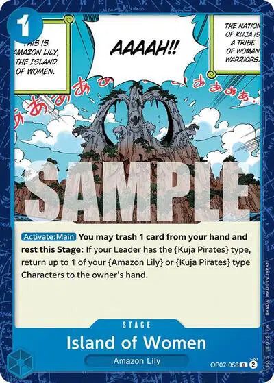 Island of Women - OP07-058 - 500 Years in the Future