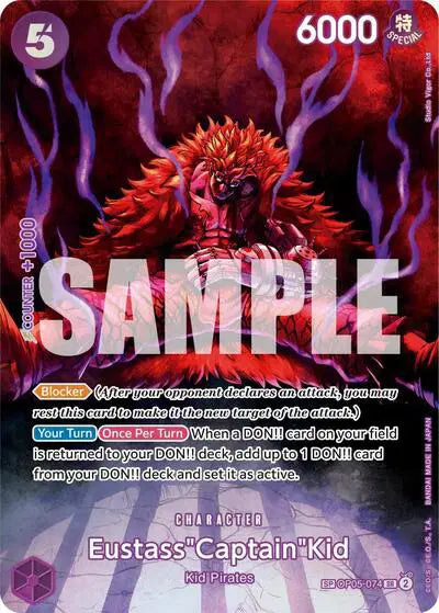 Eustass"Captain"Kid (SP) - OP05-074 - 500 Years in the Future