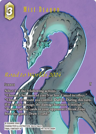 Mist Dragon (Road to Worlds 2024) - PR-167/9-068H - FF: Promo Cards