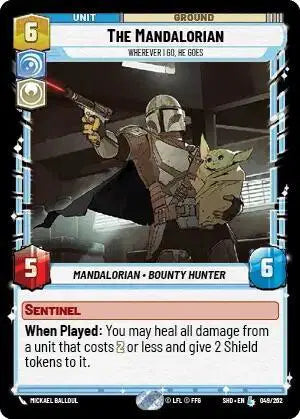 The Mandalorian - Wherever I Go, He Goes - SHD-049 - Shadows of the Galaxy