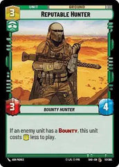 Reputable Hunter - SHD-117 - Shadows of the Galaxy
