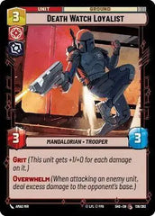 Death Watch Loyalist - SHD-136 - Shadows of the Galaxy