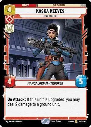 Koska Reeves - Loyal Nite Owl - SHD-150 - Shadows of the Galaxy