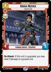 Koska Reeves - Loyal Nite Owl - SHD-150 - Shadows of the Galaxy