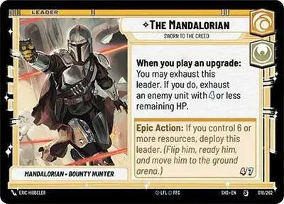 The Mandalorian - Sworn To The Creed - SHD-018 - Shadows of the Galaxy