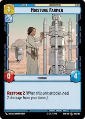 Moisture Farmer - SHD-055 - Shadows of the Galaxy