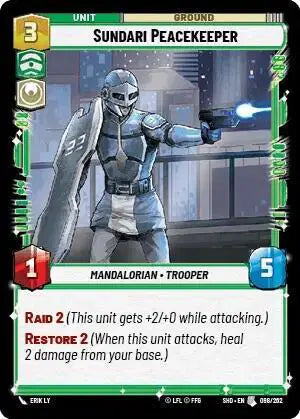Sundari Peacekeeper - SHD-098 - Shadows of the Galaxy