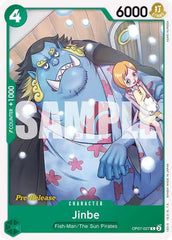 Jinbe (027) - OP07-027 - 500 Years in the Future Pre-Release Cards