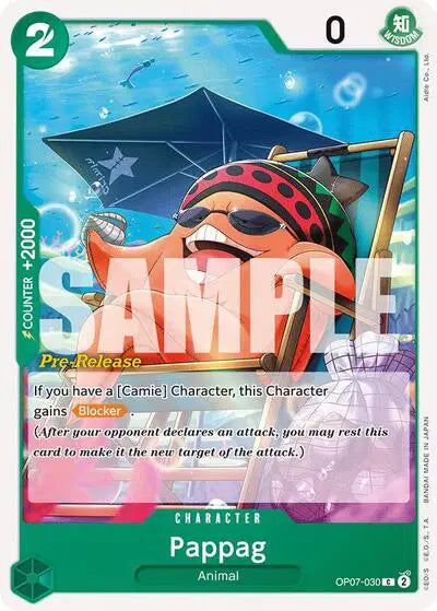 Pappag - OP07-030 - 500 Years in the Future Pre-Release Cards