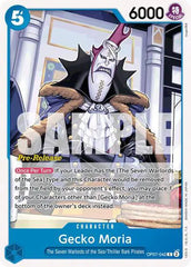 Gecko Moria (042) - OP07-042 - 500 Years in the Future Pre-Release Cards