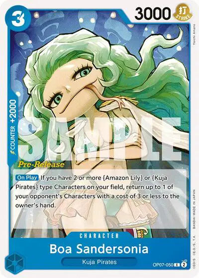 Boa Sandersonia - OP07-050 - 500 Years in the Future Pre-Release Cards