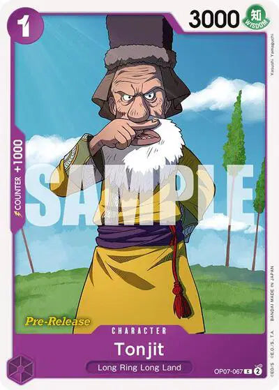 Tonjit - OP07-067 - 500 Years in the Future Pre-Release Cards