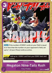 Megaton Nine-Tails Rush - OP07-078 - 500 Years in the Future Pre-Release Cards