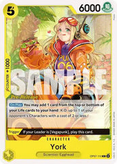 York - OP07-110 - 500 Years in the Future Pre-Release Cards
