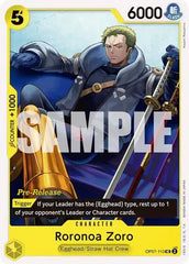 Roronoa Zoro (113) - OP07-113 - 500 Years in the Future Pre-Release Cards