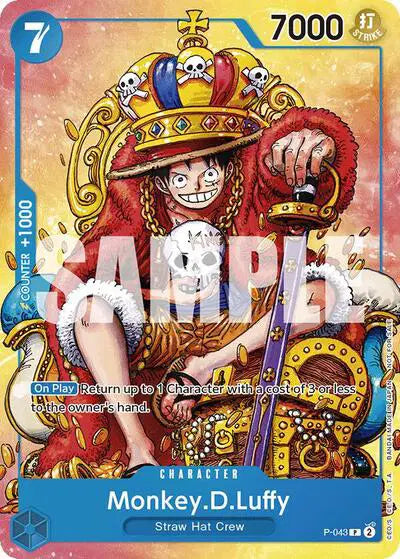 Monkey.D.Luffy (Convention Promo 2024) - P-043 - One Piece Promotion Cards