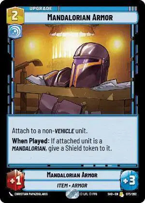 Mandalorian Armor - SHD-073 - Shadows of the Galaxy