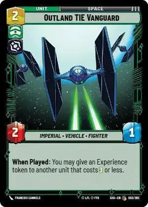Outland TIE Vanguard - SHD-082 - Shadows of the Galaxy