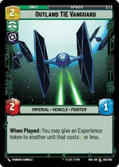 Outland TIE Vanguard - SHD-082 - Shadows of the Galaxy