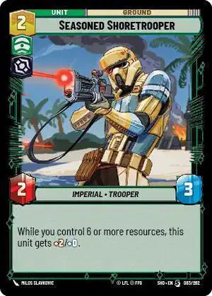 Seasoned Shoretrooper - SHD-083 - Shadows of the Galaxy