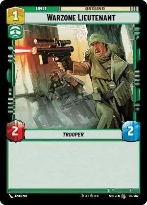 Warzone Lieutenant - SHD-110 - Shadows of the Galaxy