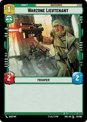 Warzone Lieutenant - SHD-110 - Shadows of the Galaxy