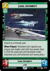Legal Authority - SHD-124 - Shadows of the Galaxy