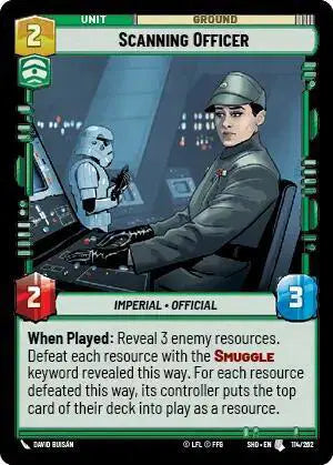 Scanning Officer - SHD-114 - Shadows of the Galaxy