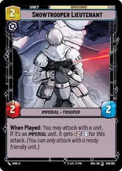 Snowtrooper Lieutenant - SHD-236 - Shadows of the Galaxy