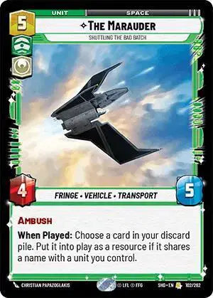 The Marauder - Shuttling the Bad Batch - SHD-102 - Shadows of the Galaxy