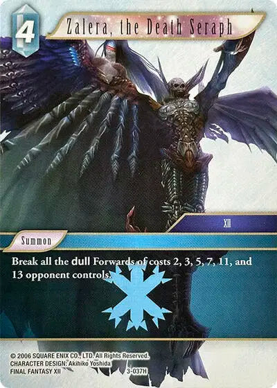 Zalera, the Death Seraph - 3-037H - Deck Exclusive Cards