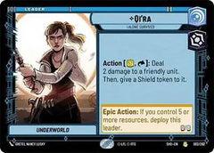 Qi'ra - I Alone Survived - SHD-002 - Shadows of the Galaxy