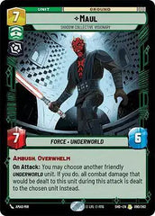 Maul - Shadow Collective Visionary - SHD-090 - Shadows of the Galaxy