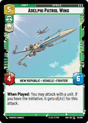 Adelphi Patrol Wing - SHD-101 - Shadows of the Galaxy