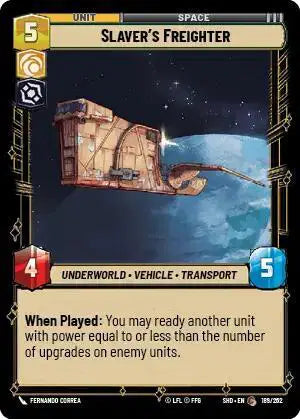 Slaver's Freighter - SHD-189 - Shadows of the Galaxy