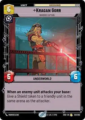 Kragan Gorr - Warbird Captain - SHD-241 - Shadows of the Galaxy