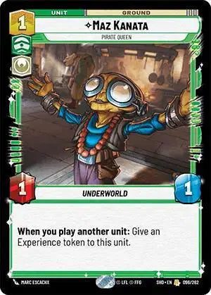 Maz Kanata - Pirate Queen - SHD-096 - Shadows of the Galaxy