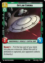 Outlaw Corona - SHD-116 - Shadows of the Galaxy