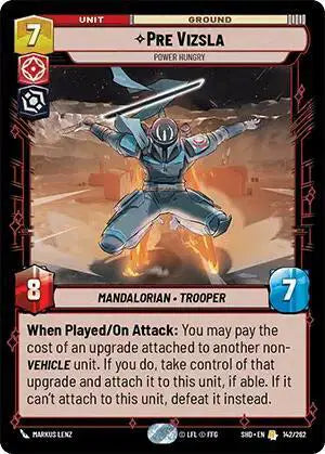 Pre Vizsla - Power Hungry - SHD-142 - Shadows of the Galaxy