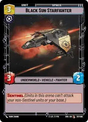 Black Sun Starfighter - SHD-237 - Shadows of the Galaxy