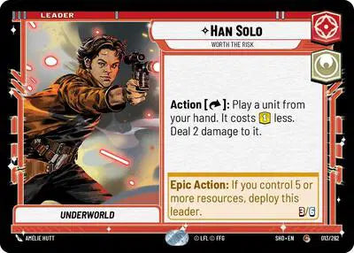 Han Solo - Worth the Risk - SHD-013 - Shadows of the Galaxy