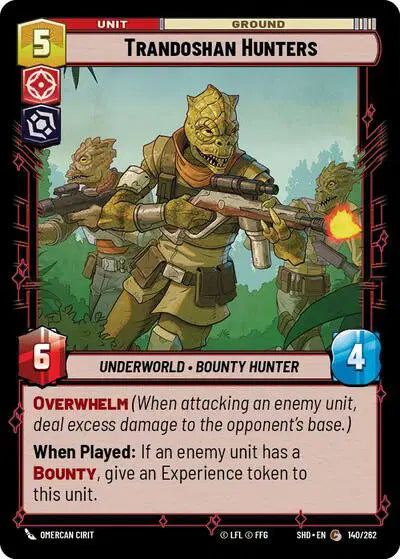 Trandoshan Hunters - SHD-140 - Shadows of the Galaxy