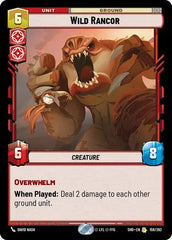 Wild Rancor - SHD-158 - Shadows of the Galaxy