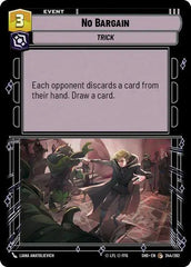 No Bargain - SHD-244 - Shadows of the Galaxy