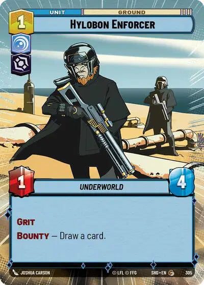 Hylobon Enforcer (Hyperspace) - SHD-305 - Shadows of the Galaxy
