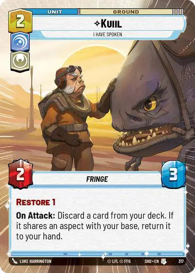 Kuiil - I Have Spoken (Hyperspace) - SHD-317 - Shadows of the Galaxy