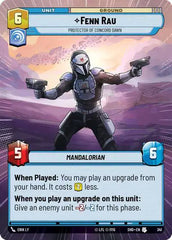 Fenn Rau - Protector of Concord Dawn (Hyperspace) - SHD-341 - Shadows of the Galaxy